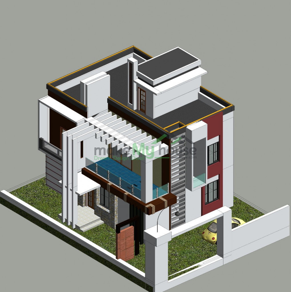 Residence building sketchup model in SKP | CAD (26.28 MB) | Bibliocad